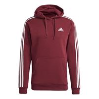 Adidas - Essentials Fleece 3S Hoodie - Rode Hoodie