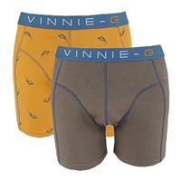 Vinnie-G boxershorts Wakeboard Grey - Print 2-Pack