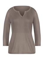 Your Look... for less! Dames Pullover taupe Größe