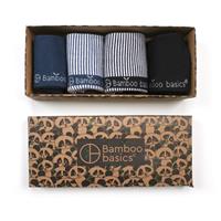 Bamboo Basics heren sokken BEAU 001 4-paar - Giftpack