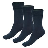 Bamboo Basics unisex sokken BEAU 3-paar - Donkerblauw