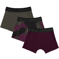 Vingino jongens boxershorts 3-Pack - Imperial Green