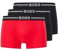 BOSS Pants, 3er-Pack, Logo-Bund, für Herren, Schwarz/Rot
