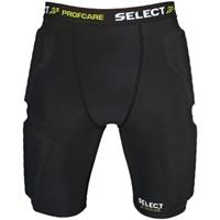 Select Compression Tights m. Polster Schwarz