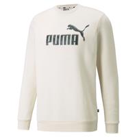 PUMA Graphic Crew Fleece Sweatshirt Herren ivory glow