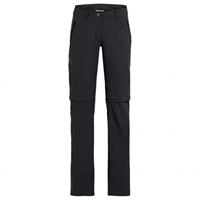 Vaude Women's Farley Stretch Zip-Off Pants - Trekkingbroek, zwart
