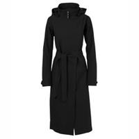 AGU Regenjas women trench coat long urban outdoor black