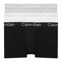 Calvin Klein Boxershorts, 3er-Pack, Logobund, für Herren, schwarz/grau/weiß