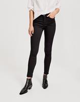 OPUS Skinny fit jeans Elma black in five-pocketsmodel