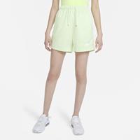 Nike Air Geweven damesshorts met hoge taille - Groen