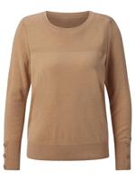 Your Look... for less! Dames Pullover zand Größe