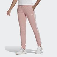 adidas Essentials Single Jersey 3S Pant Women rosa/weiss Größe XL