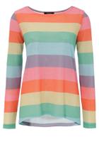 Aniston CASUAL Langarmshirt mit farbstarken Streifen