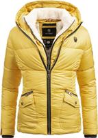 Navahoo Winterjacke »Megan« stylische Damen Steppjacke mit Teddyfutter