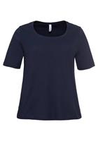 Sheego T-Shirt aus reiner Baumwolle