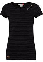 Ragwear T-Shirt "MINT STRIPES O", im Streifen-Ringel-Design