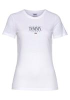 Tommy Jeans Rundhalsshirt »TJW SKINNY ESSENTIAL LOGO 1 TEE« mit  Logo-Schriftzug & Flag auf dem Ärmel