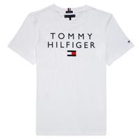 TOMMY HILFIGER T-Shirt T-Shirts weiß Junge 