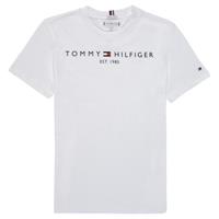 TOMMY HILFIGER Kinder T-Shirt, Organic Cotton weiß 