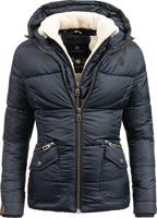 Navahoo Winterjacke »Megan« stylische Damen Steppjacke mit Teddyfutter