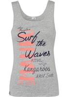 KangaROOS Tanktop met 'surf-life' logoprint - nieuwe collectie