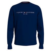 Tommy Hilfiger Sweaters Logo Sweater Blauw