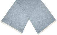 CWI sjaal Melange Optic dames 190 x 65 cm polyester lichtblauw