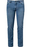 Hiltl Jeans, Parker, Regular Straight, Baumwolle T400, grau