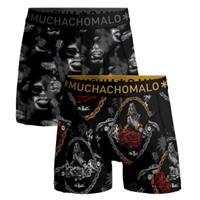 Muchachomalo 2 stuks Cotton Stretch Gangsta Paradise Boxer
