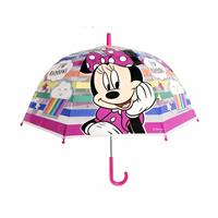 Minnie Mouse Meisjes Transparante Paraplu 48 Cm