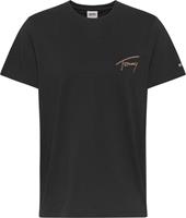 Tommy Jeans Rundhalsshirt »TJW RLXD TOMMY SIGNATURE SS« mit  Signature Logo-Schriftzug Ton in Ton
