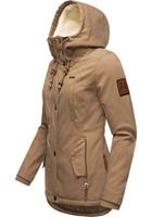 Marikoo Winterjacke »Bikoo« sportliche Damen Outdoor Baumwolljacke mit Kapuze