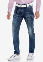 Cipo & Baxx Straight-Jeans, mit modischen Ziernähten