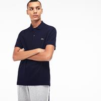 Lacoste Men’s  Regular Fit Pima Cotton Polo Shirt - Navy Blau 