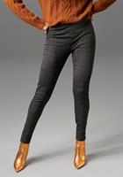 Aniston Casual Leggings, mit glitzerndem Tape entlang der Seitennähte