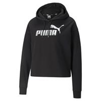 Puma Sweater »Essentials+ Cropped Metallic Hoodie für Damen«