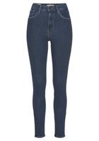 Levi's Mile high waist skinny jeans met donkere wassing