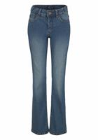 NU 20% KORTING: Arizona Bootcut jeans Svenja - band met opzij elastische inzet High Waist