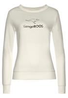 Kangaroos Sweatshirt mit Kontrastfarbenem Logodruck