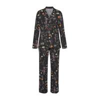 Lascana Pyjama mit Wildblumen Muster