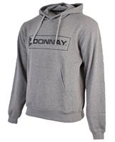 Donnay hoodie David heren polykatoen grijs 