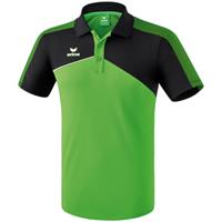 erima Premium One 2.0 Funktions Poloshirt Kinder green/black/white
