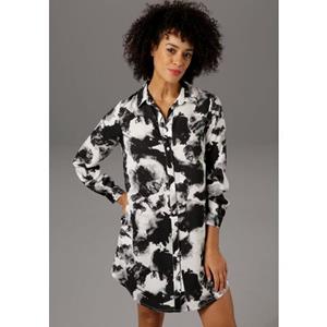 Aniston CASUAL Lange blouse met trendy batikprint