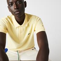 Lacoste L1212 poloshirt met klassieke pasvorm voor heren, geel