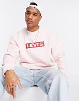 Levis Boxtab Crew Sweatshirt, Roze