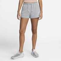 Nike Sportswear Gym Vintage Short Women grau/weiss Größe XS