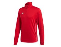 Adidas Trainingsshirt Kwartrits Core 18 - Rood/Wit