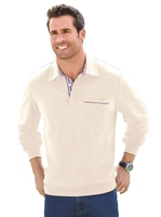 Marco donati Poloshirt »Langarm-Shirt«