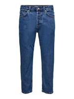 Only & Sons Straight fit jeans van katoen, model 'Avi Beam'