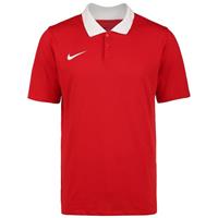 Nike Polo Dri-FIT Park 20 - Rood/Wit